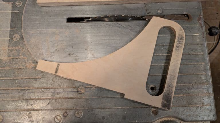 Push stick / push aid for table saw