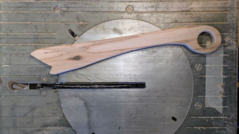 Push stick for the table saw